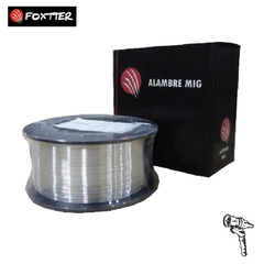 ROLLO ALAMBRE FOXTTER FLUX AUTOPROTEGIDO (SIN GAS) 71T11 0,9MM X 1 KG