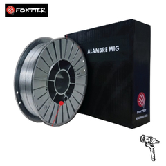 ROLLO ALAMBRE FOXTTER FLUX AUTOPROTEGIDO (SIN GAS) 71T11 0,9MM X 4,5 KG