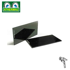 VIDRIO FILTRO VERDE RECTANGULAR ATHERMAL PARA SOLDADURA 50X105 MM