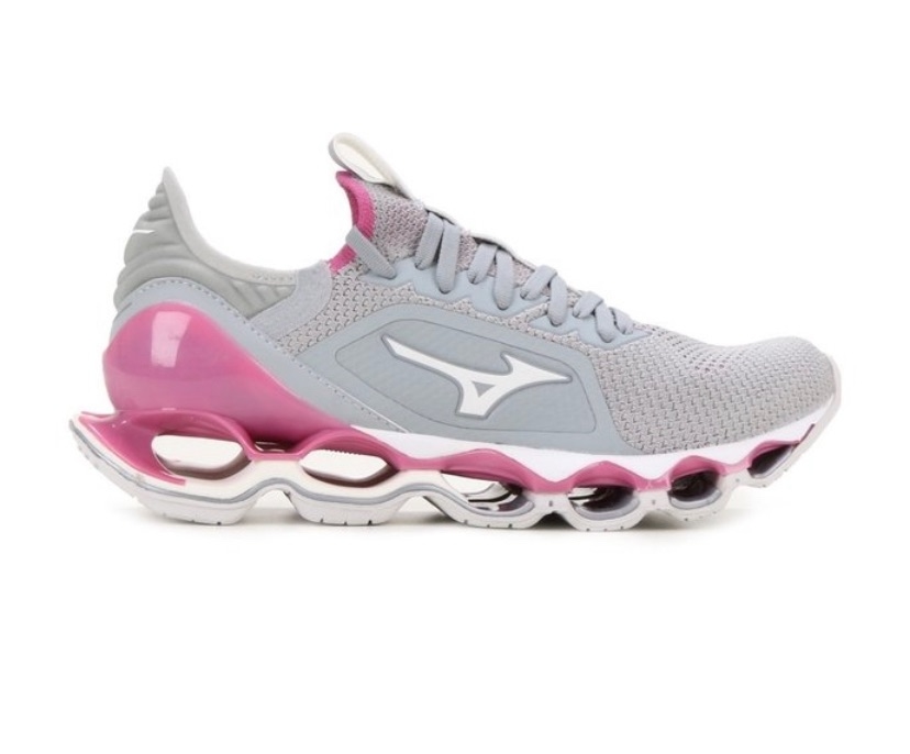 Mizuno prophecy 7 sales cinza e rosa