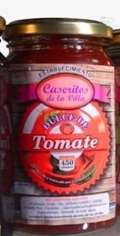 Dulce de Tomate Caseritos de la Villa x 450 grs