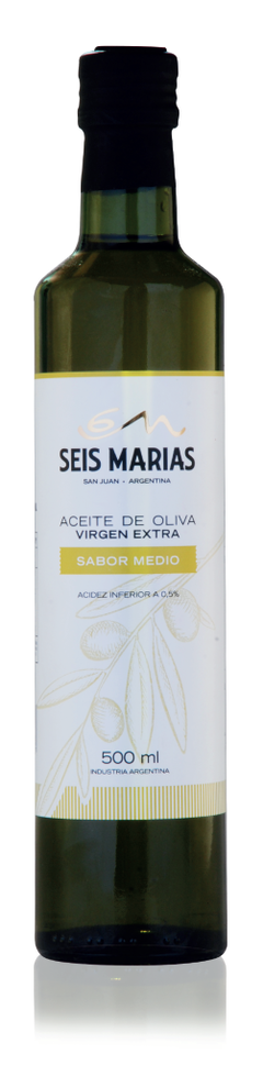 Aceite de Oliva Virgen Extra Seis Marias x 500 ml (2 Estilos) - comprar online