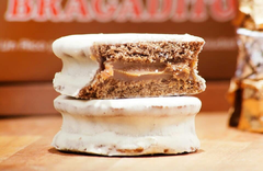 Alfajores Bragadito Mixtos (negro y blanco) x unidad - comprar online