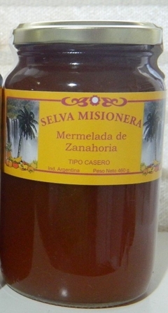 Mermeladas De Zanahoria Selva Misionera 460 grs