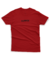 Camiseta Off Stac - Vermelho Vinho V2