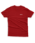 Camiseta Off Stac Basic - Vermelho vinho