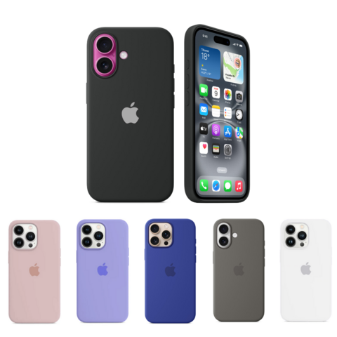 Funda Para iPhone 16 15 14 17 Pro Max Plus Silicone Case