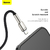 Cable iPhone Lightning Metalico Carga Rapida 1 Metro Baseus - tienda online
