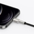 Cable iPhone Lightning Metalico Carga Rapida 1 Metro Baseus - comprar online