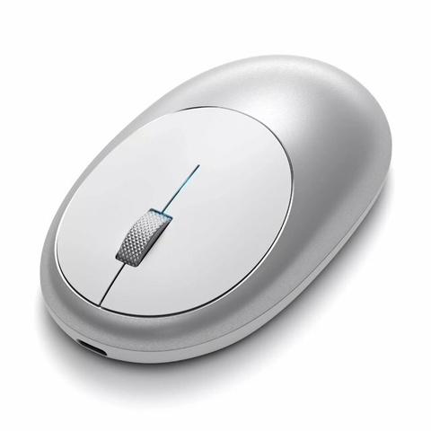 Mouse inalambrico recargable Satechi M1 silver