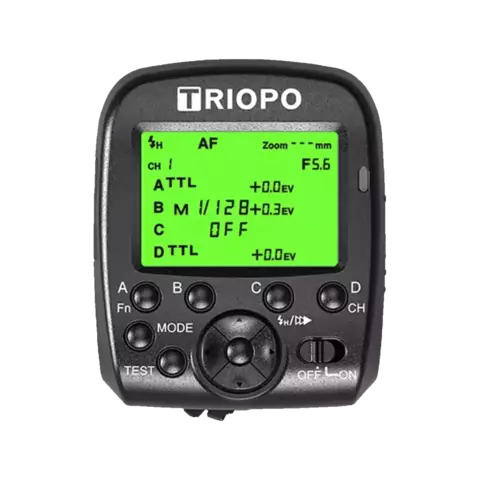 Transmisor Triopo G1 Compatible Con Camaras Nikon Y Canon