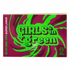 PITEIRA DE PAPEL BEM BOLADO GIRLS IN GREEN ROSA