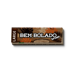 SEDA BEM BOLADO KING SIZE 1-4 BROWN LARGE