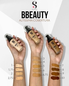 Base líquida altissima cobertura Bbeauty - Suelen Makeup - Store Samara Lima Make Up