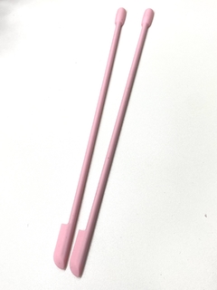 Espátula de silicone rosa na internet