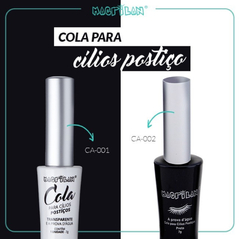 Cola para cílios postiços transparente - Macrilan - Store Samara Lima Make Up