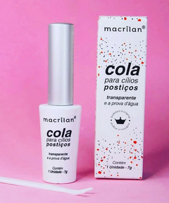 Cola para cílios postiços transparente - Macrilan - comprar online
