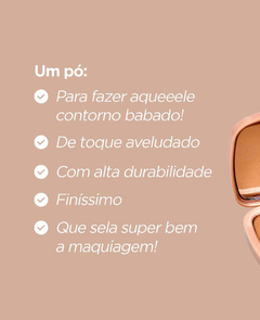 Pó compacto para contorno Pupinha - Sbeauty - comprar online