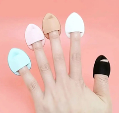2 mini esponja puff para dedo - comprar online