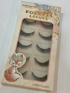 Fox eye lashes F0X01 5 pares - Hinfinity