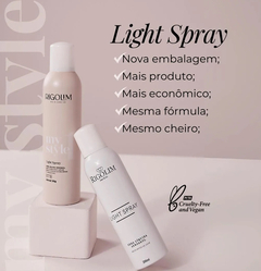 Cera líquida Light Spray para cabelos - Rigolim hair & Co 300ml - comprar online