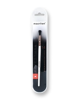 Pincel P14 de precisão para esfumar (linha performance) - Macrilan