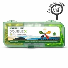 Double X - Suplemento dietario - 186 tabletas: 62 doradas (vitaminas), 62 plateadas (minerales) y 62 bronce (fitonutrientes)