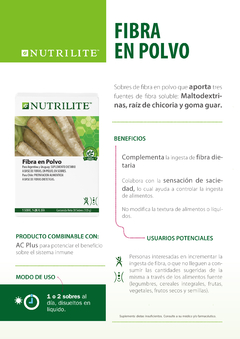 Fibra en Polvo - Suplemento dietario, PRÁCTICA FORMA DE APORTAR FIBRA SOLUBLE A TU DÍA - comprar online