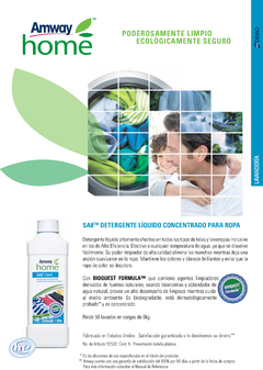 SA8 Detergente Líquido Concentrado para Ropa - comprar online