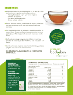 Té Bodykey Herbal Mix - Herbal Mix contiene una mezcla de Té negro y Té verde. en internet