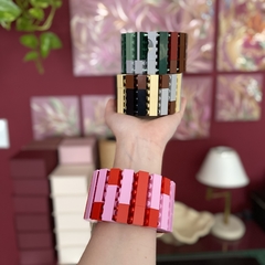Bracelete Lego Só Amor. 01