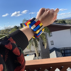 Bracelete Lego Mondrian