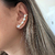 Brinco ear cuff zircônia branca - comprar online