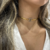 Choker aro com corrente banho de ouro na internet