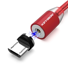 Carregador LED Magnético USB