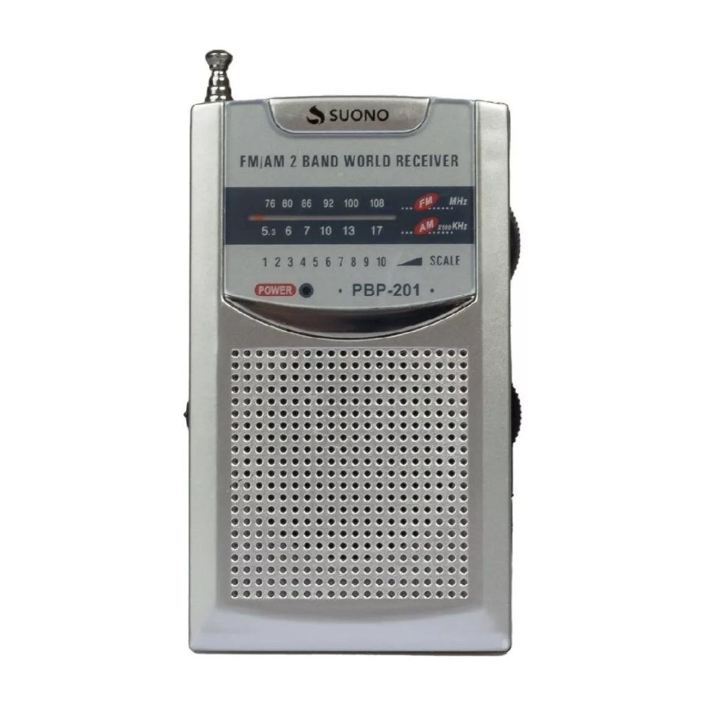 Radio Parlante Portatil Portable De Pilas Con Am Fm