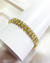 PULSEIRA DE STRASS DOURADO - comprar online