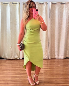 Vestido Midi Nula Manga