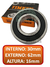 Rolamento 6206 TIMKEN 2RS C3 - 30x62x16(mm) - comprar online