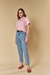 Calça mom jeans lily jeans claro