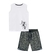 CONJUNTO MASCULINO JOHNNY FOX 41656 BRANCO 6 AO 12