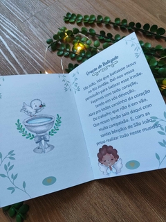 Livro de Orações - Lembrancinha para Batizado ou Eucaristia - kit 10 unidades - Decore Diferente