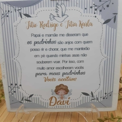 Caixa Quadro Retangular Nossa Senhora Aparecida - Decore Diferente