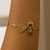 Pulseira lar com 2 pingentes - loja online