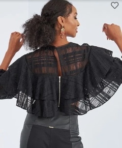 BLUSA COM BABADO - comprar online