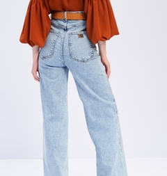 CALÇA JEANS FLARE LOOSE SUPER HIGH - loja online