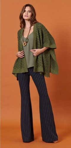 TRICOT COZY TEXTURE MILITAR