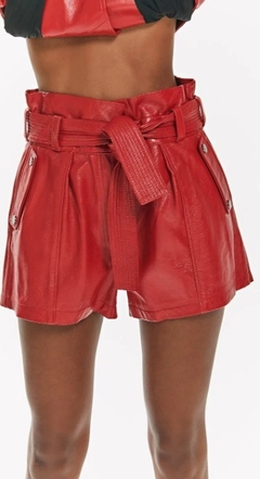 SHORTS IÓDICE CLOCHARD COM FAIXA VERMELHO - comprar online