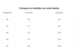 SAIA LISTRADA COM ABAS FORUM - Via Rosê Boutique