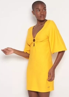 VESTIDO FORUM AMARELO